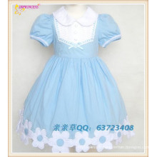 Bule belle robe pour bébé fille été porter petite robe de bébé fille